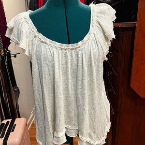 Urban Outfitters Bishop Sleeve Blouse